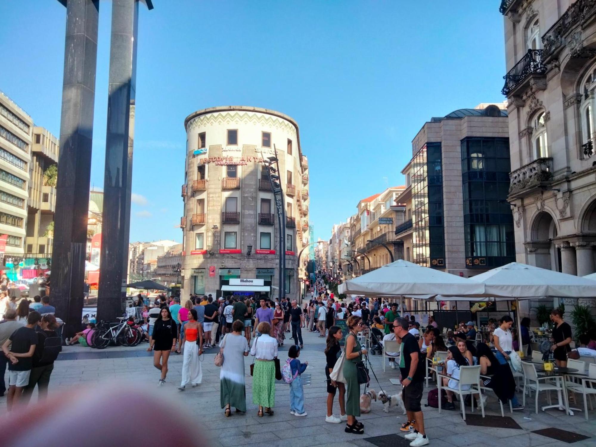 Ferienwohnung El Pisito De Sofia En Vigo Exterior foto