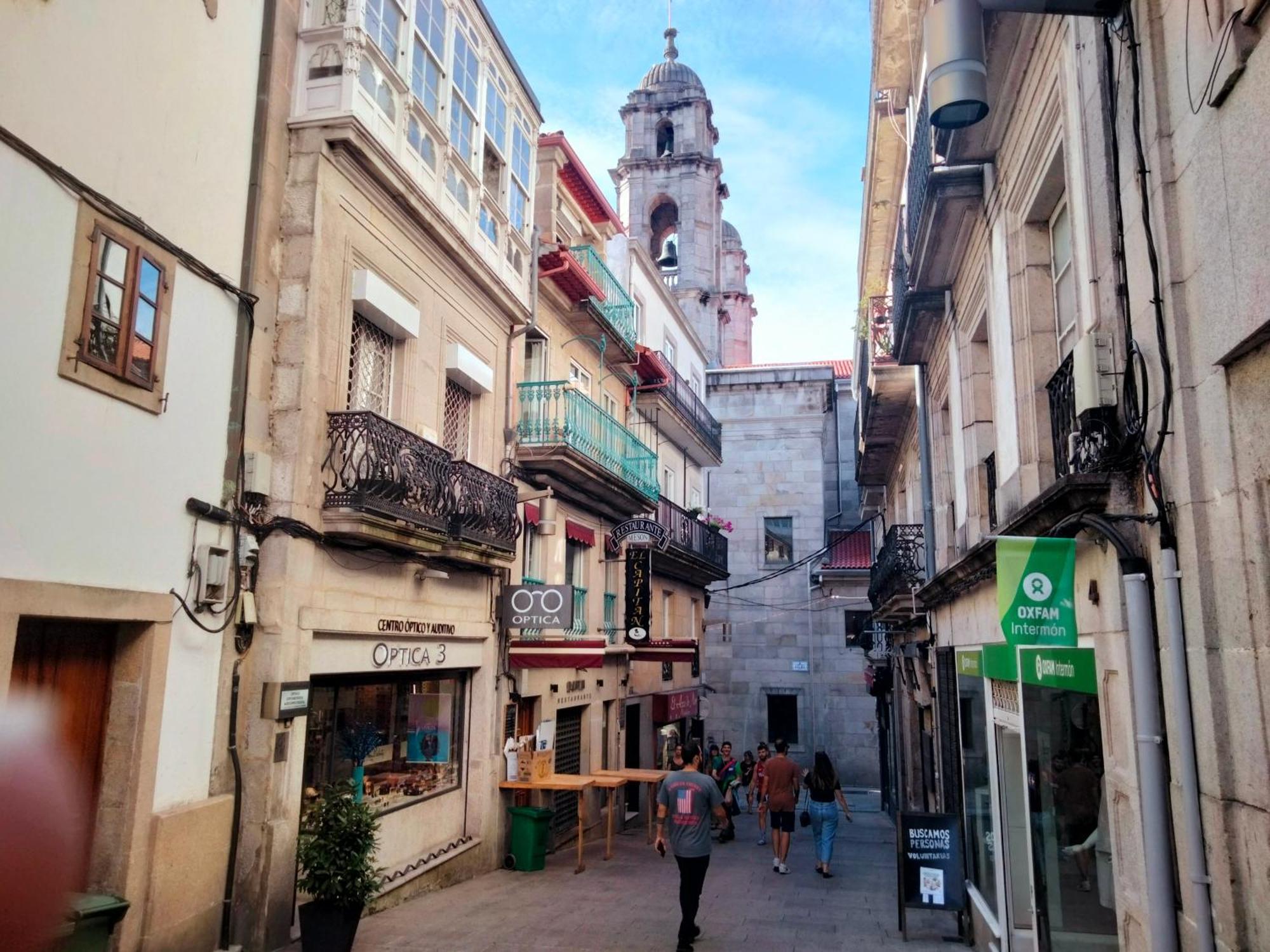 Ferienwohnung El Pisito De Sofia En Vigo Exterior foto