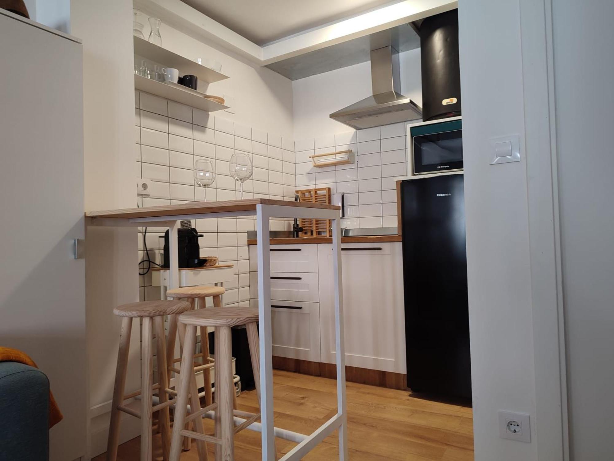 Ferienwohnung El Pisito De Sofia En Vigo Exterior foto